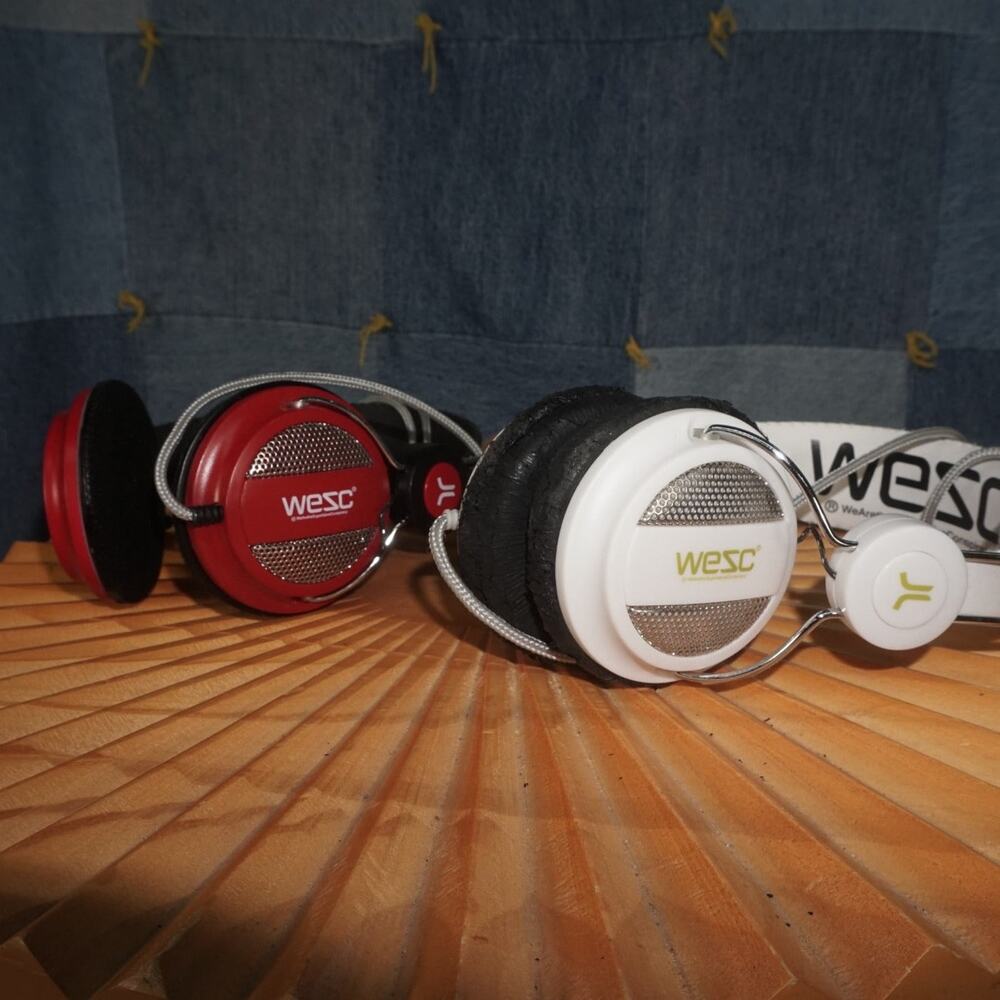Vintage Y2K Wesc Accessories set oboe ear stereo headphones